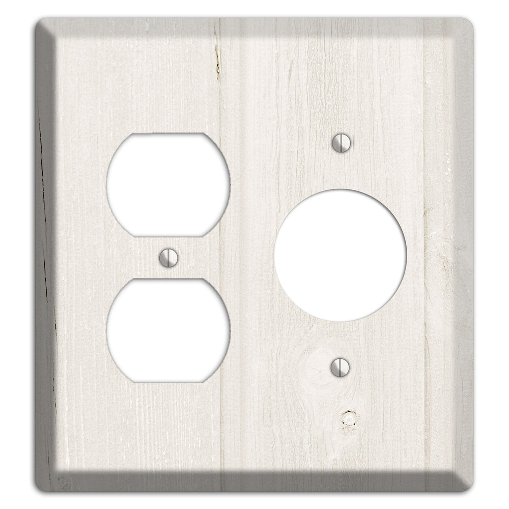 Spring Wood Antique Duplex / Receptacle Wallplate