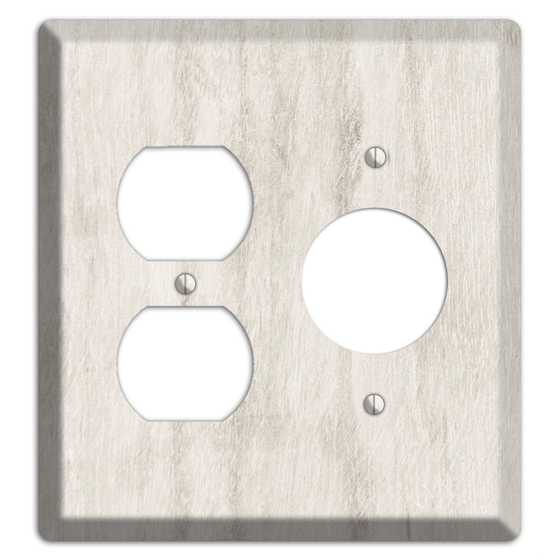 Kangaroo Antique Duplex / Receptacle Wallplate