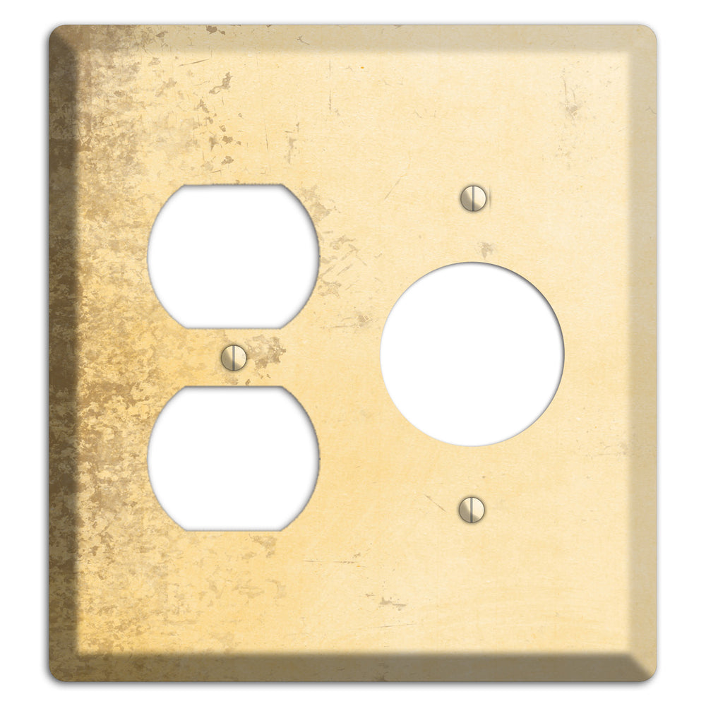 Astra Vintage Grunge Duplex / Receptacle Wallplate