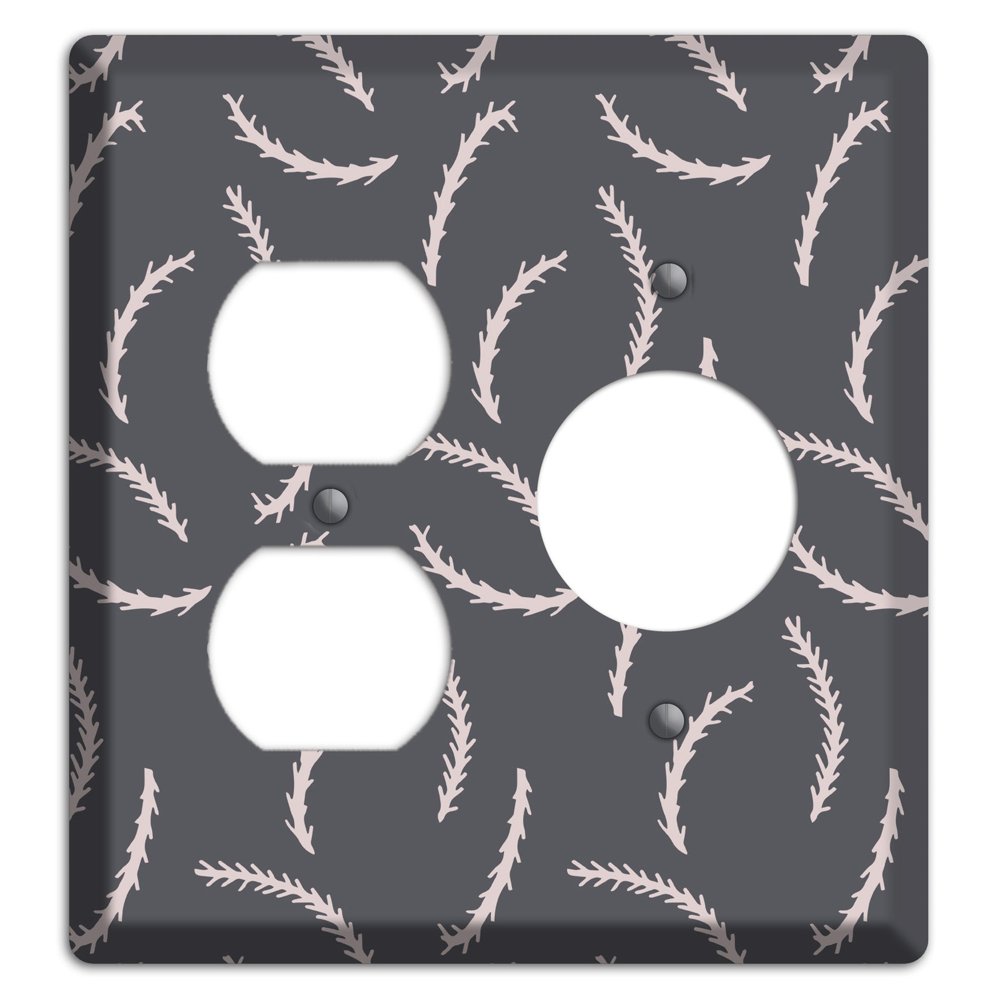 Abstract 23 Duplex / Receptacle Wallplate