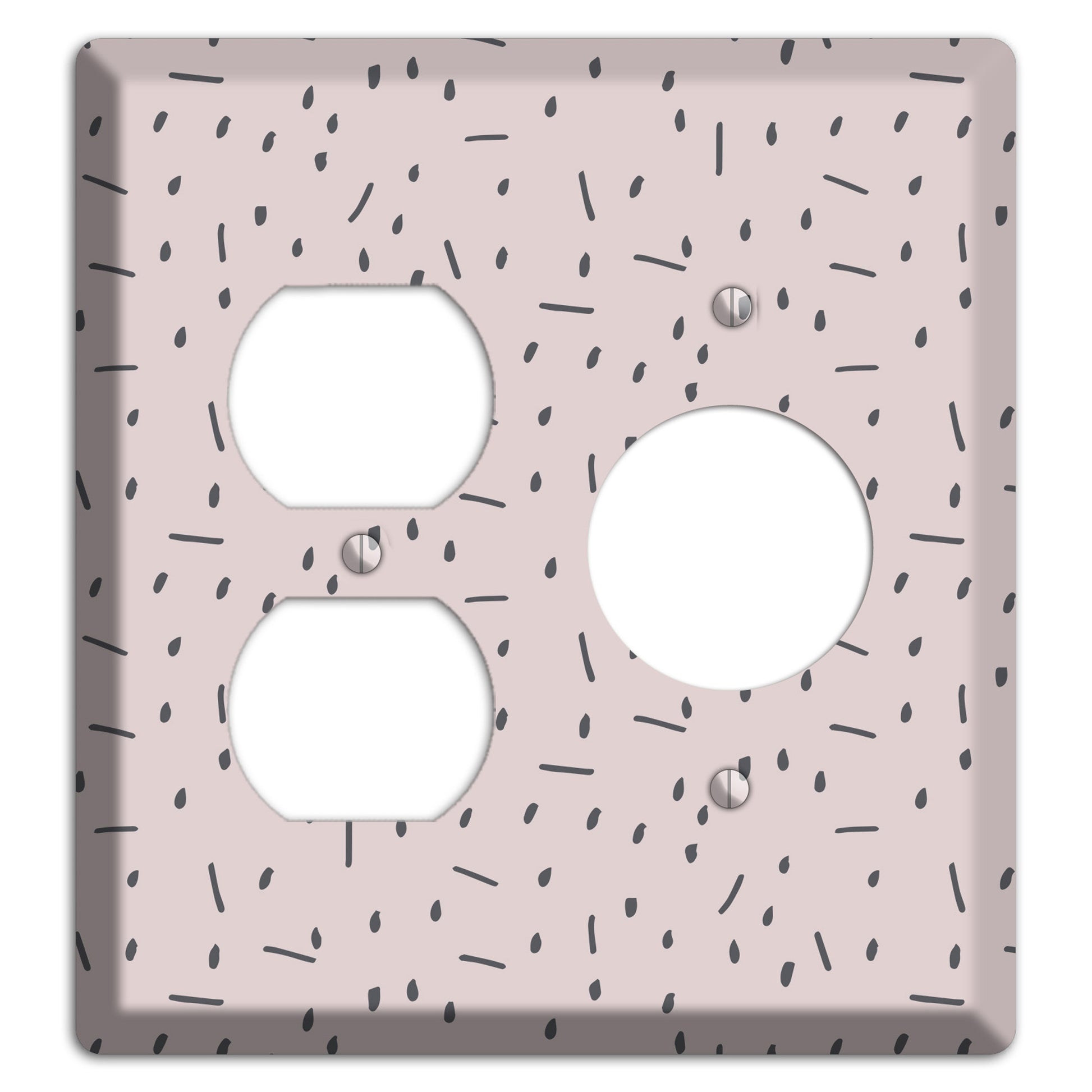 Abstract 18 Duplex / Receptacle Wallplate