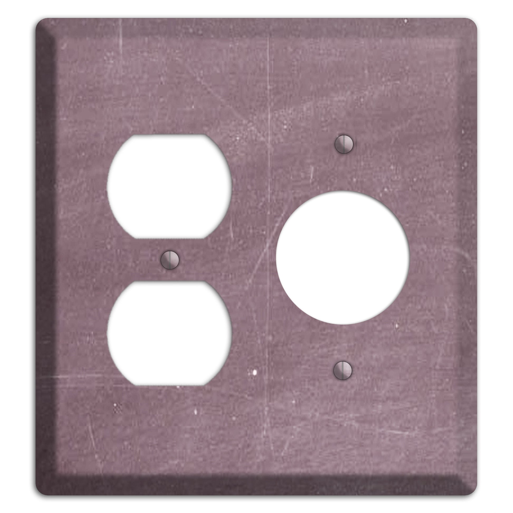 Chalk Maroon Duplex / Receptacle Wallplate