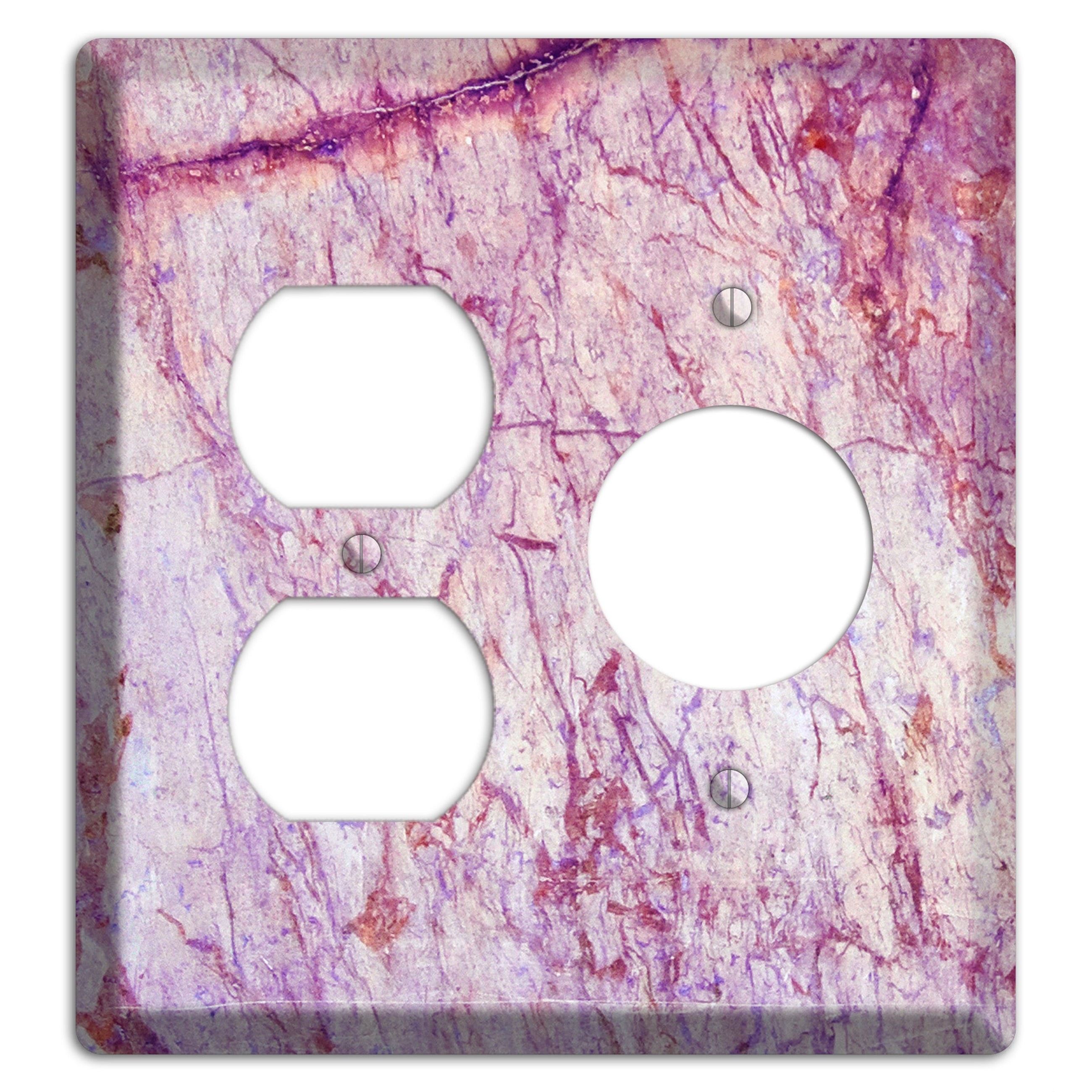 Maverick Marble Duplex / Receptacle Wallplate