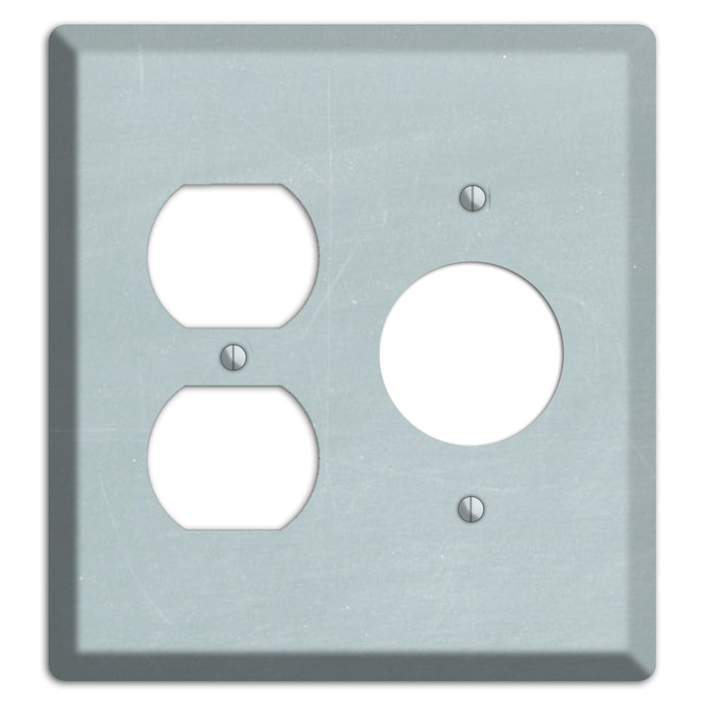 Chalk Light Blue Duplex / Receptacle Wallplate