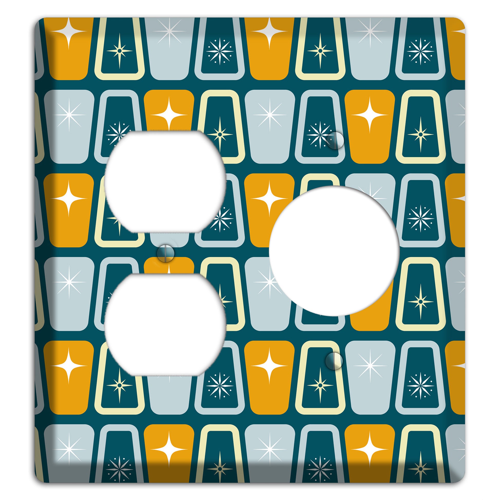 Mustard Shaker Duplex / Receptacle Wallplate