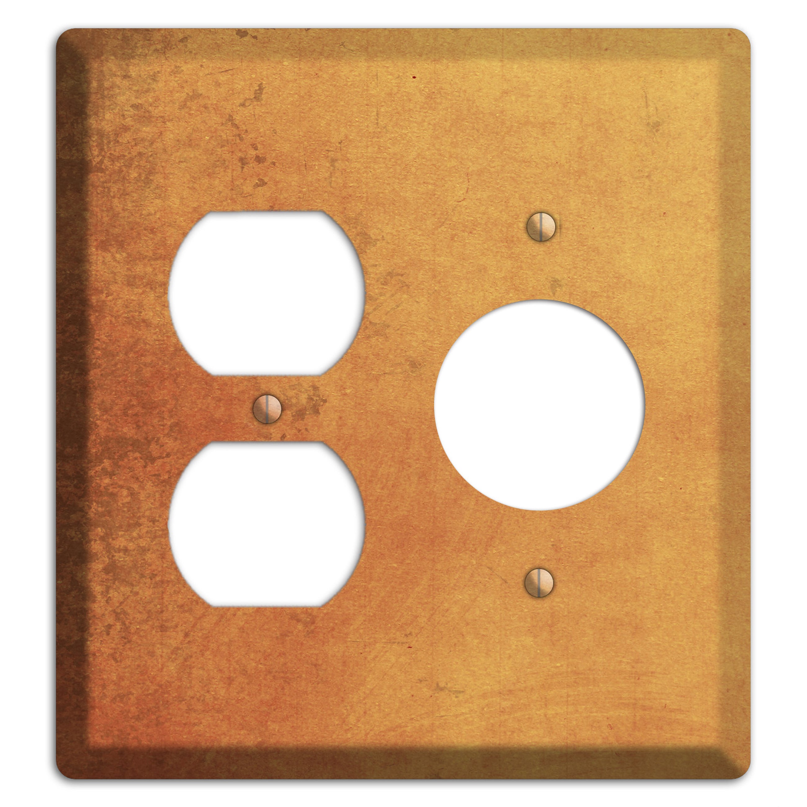 Di Sierra Vintage Grunge Duplex / Receptacle Wallplate