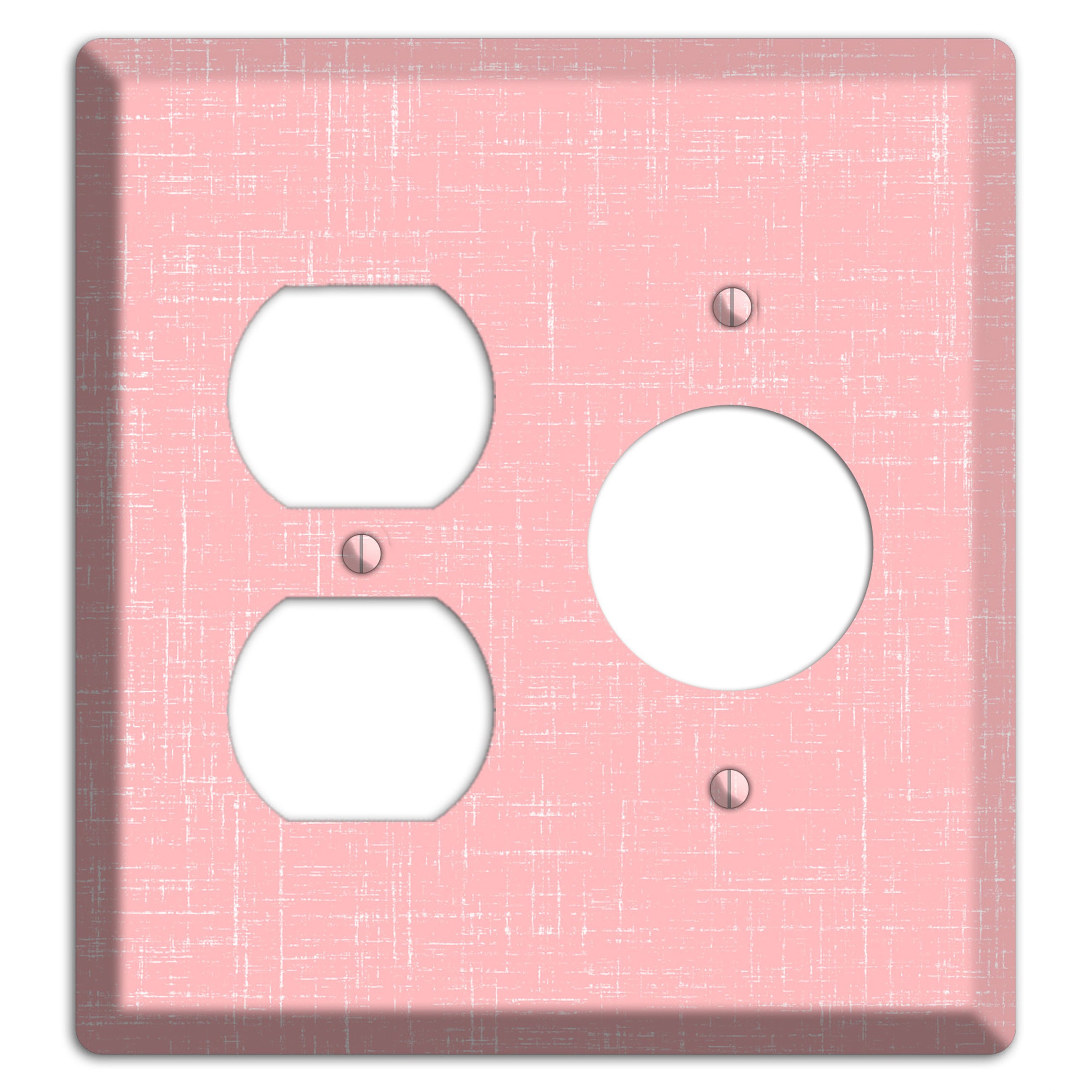 Amber Soft Coral Duplex / Receptacle Wallplate