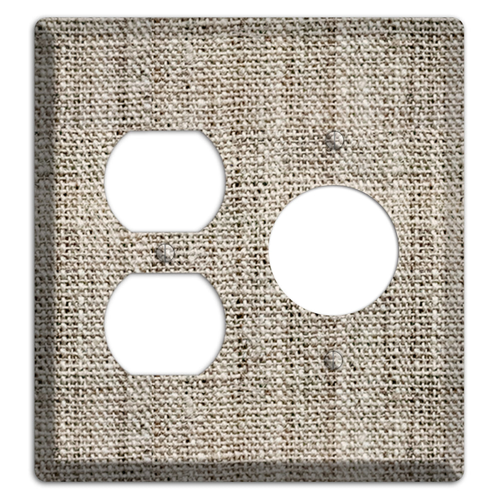 Niagara Burlap Duplex / Receptacle Wallplate