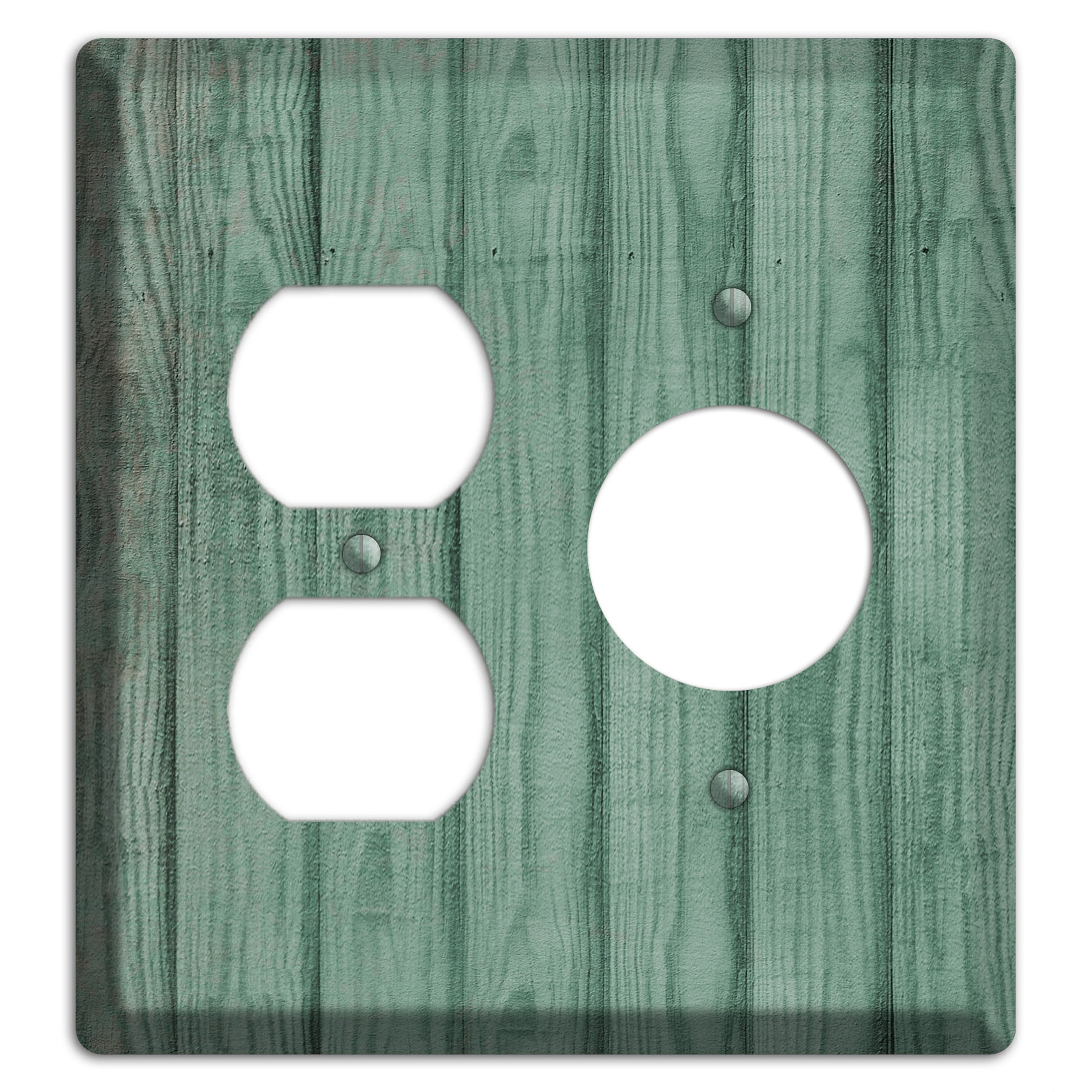 Laurel Weathered Wood Duplex / Receptacle Wallplate