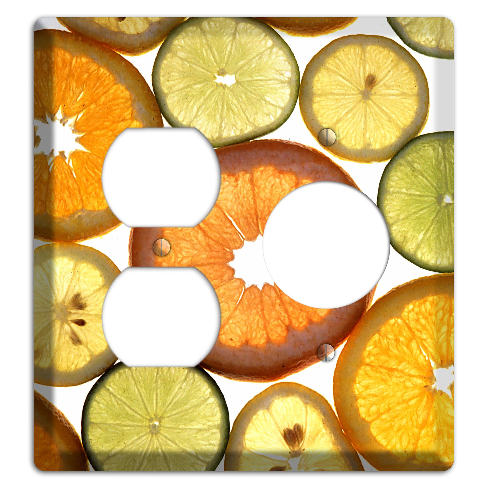 Fruit Duplex / Receptacle Wallplate