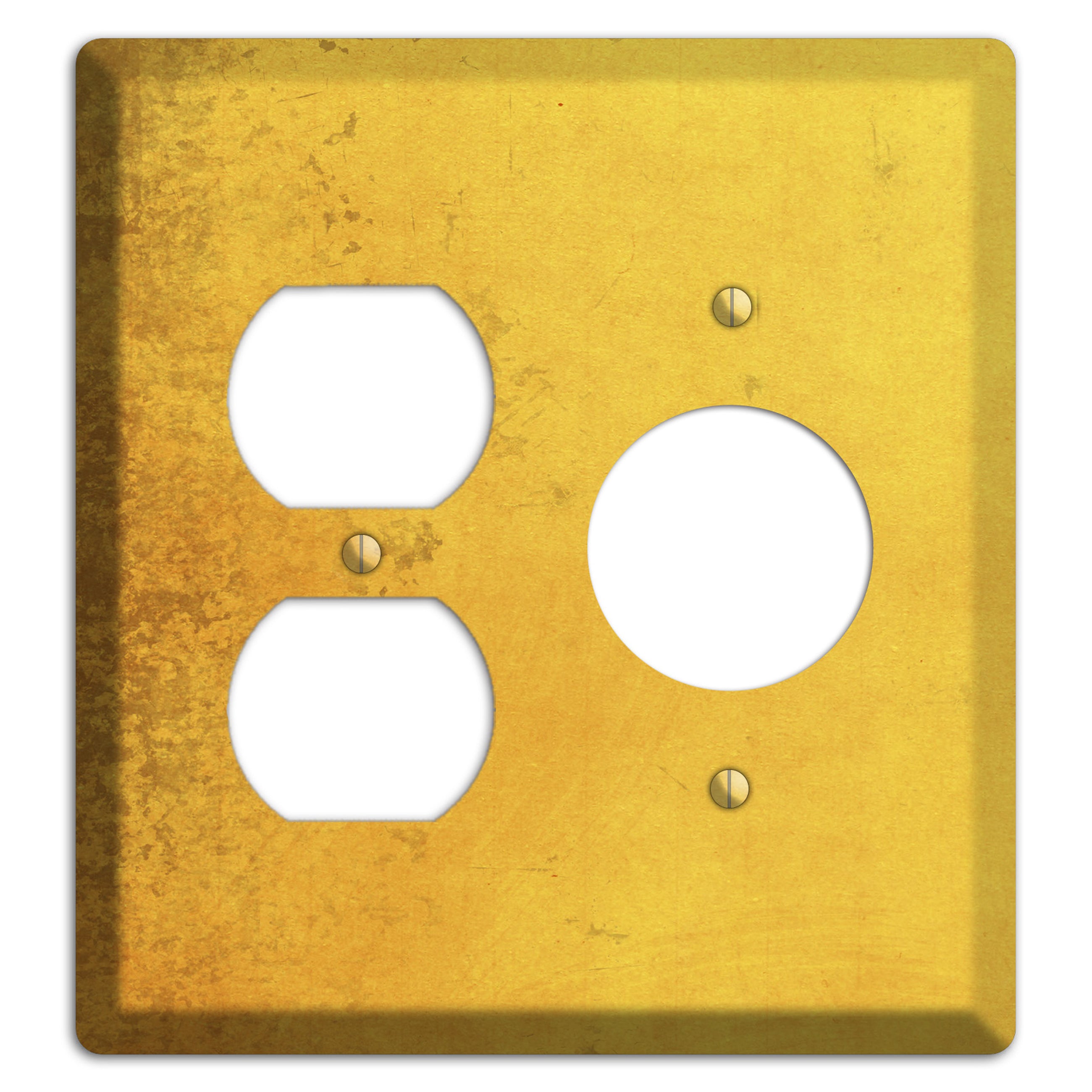 Abbey Vintage Grunge Duplex / Receptacle Wallplate