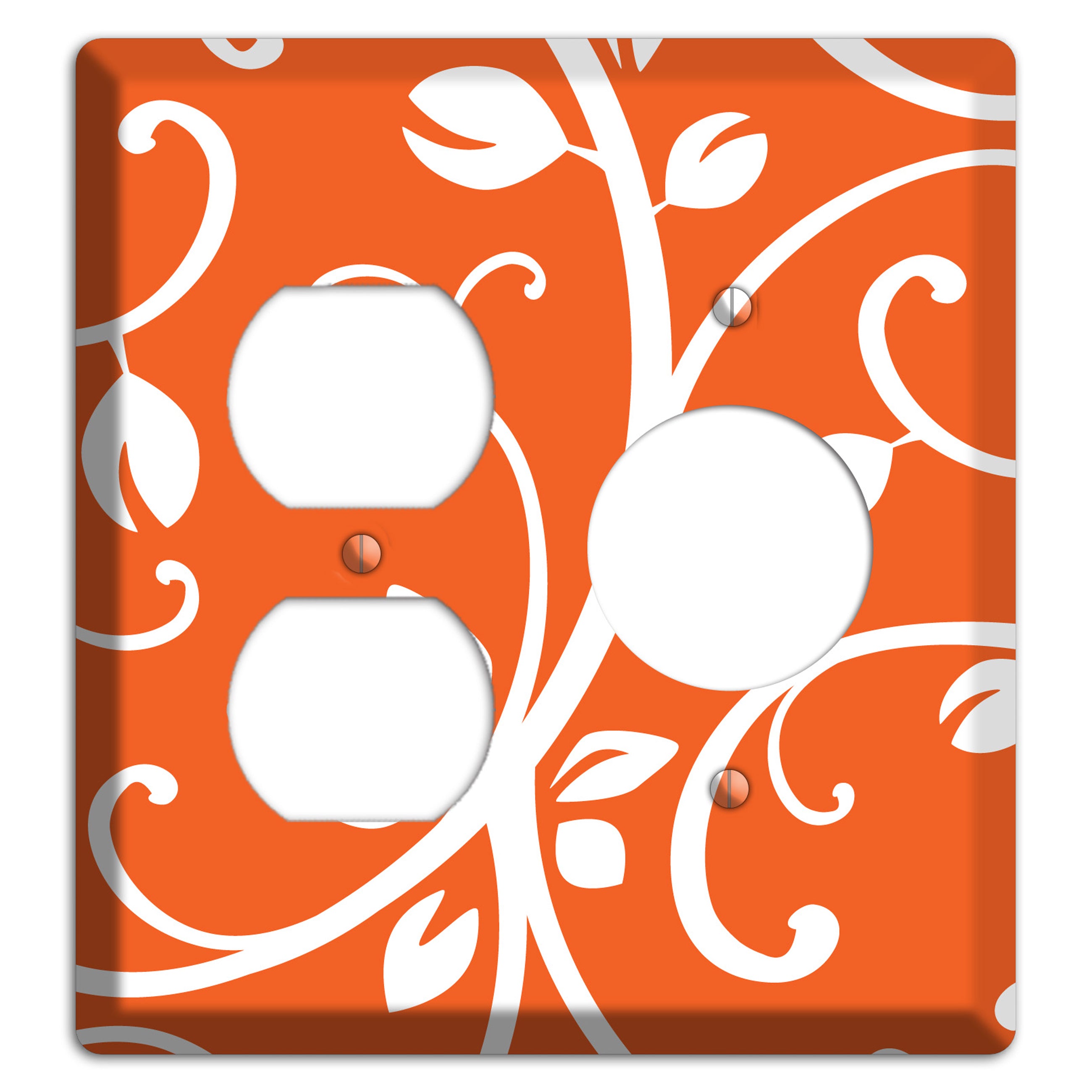Red Bud Sprig Duplex / Receptacle Wallplate
