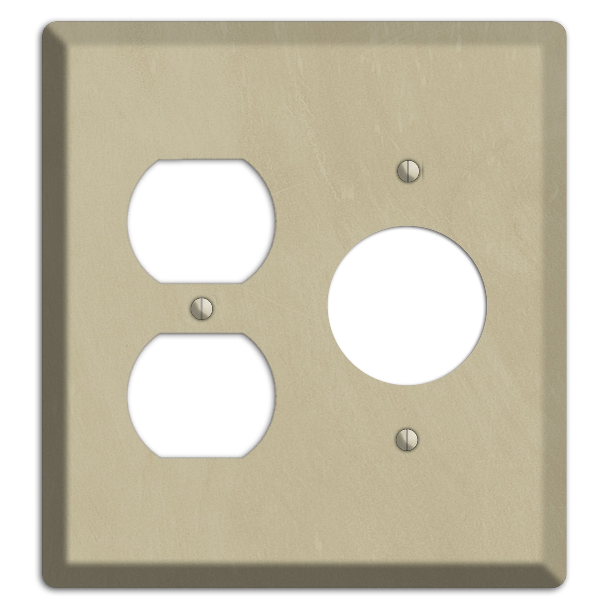Chalk Beige Duplex / Receptacle Wallplate