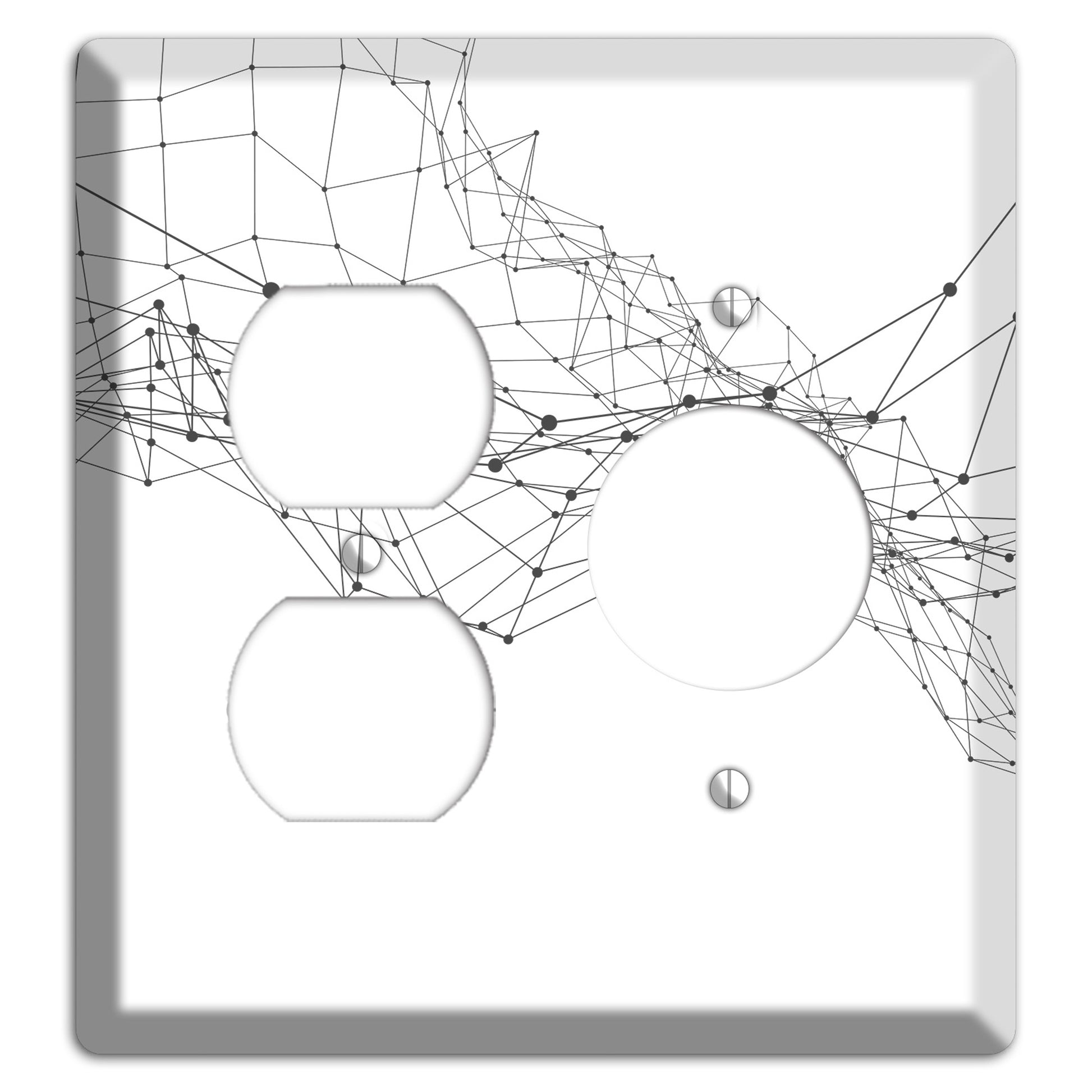Linear G Duplex / Receptacle Wallplate