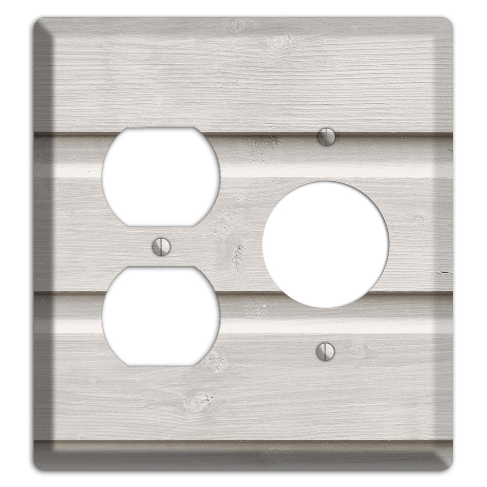 Cotton Seed Antique Duplex / Receptacle Wallplate