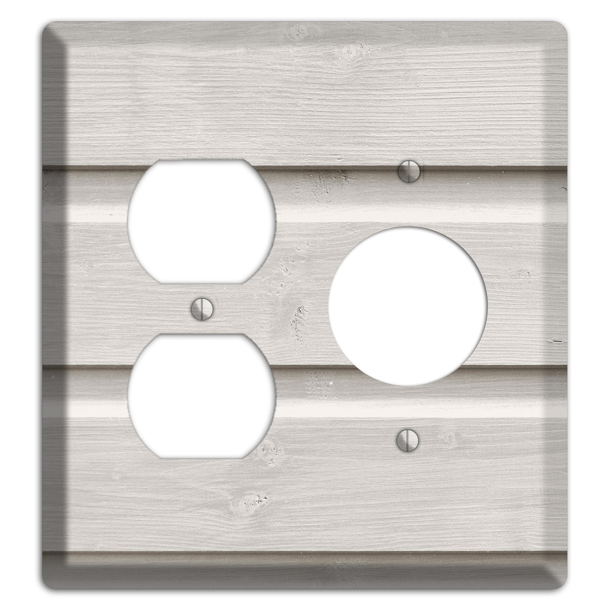 Cotton Seed Antique Duplex / Receptacle Wallplate