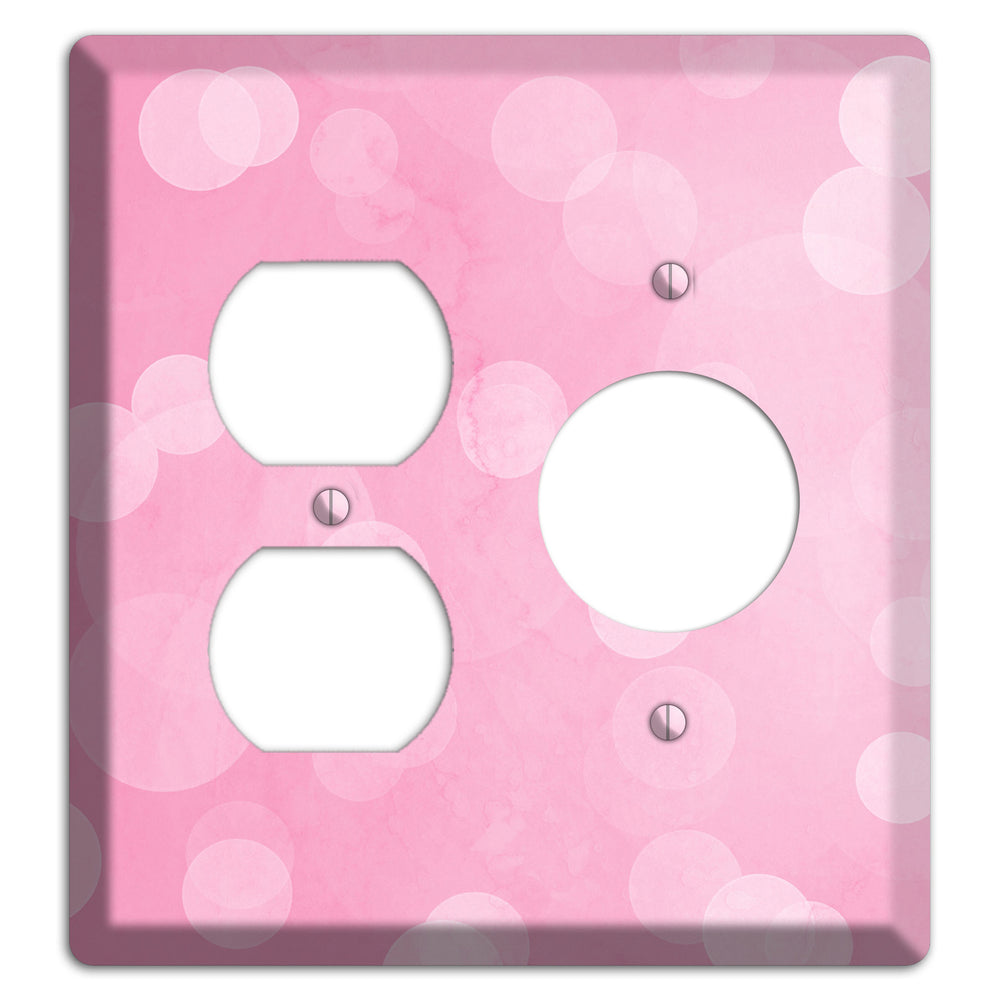purple Pizzaz Pink Texture Duplex / Receptacle Wallplate