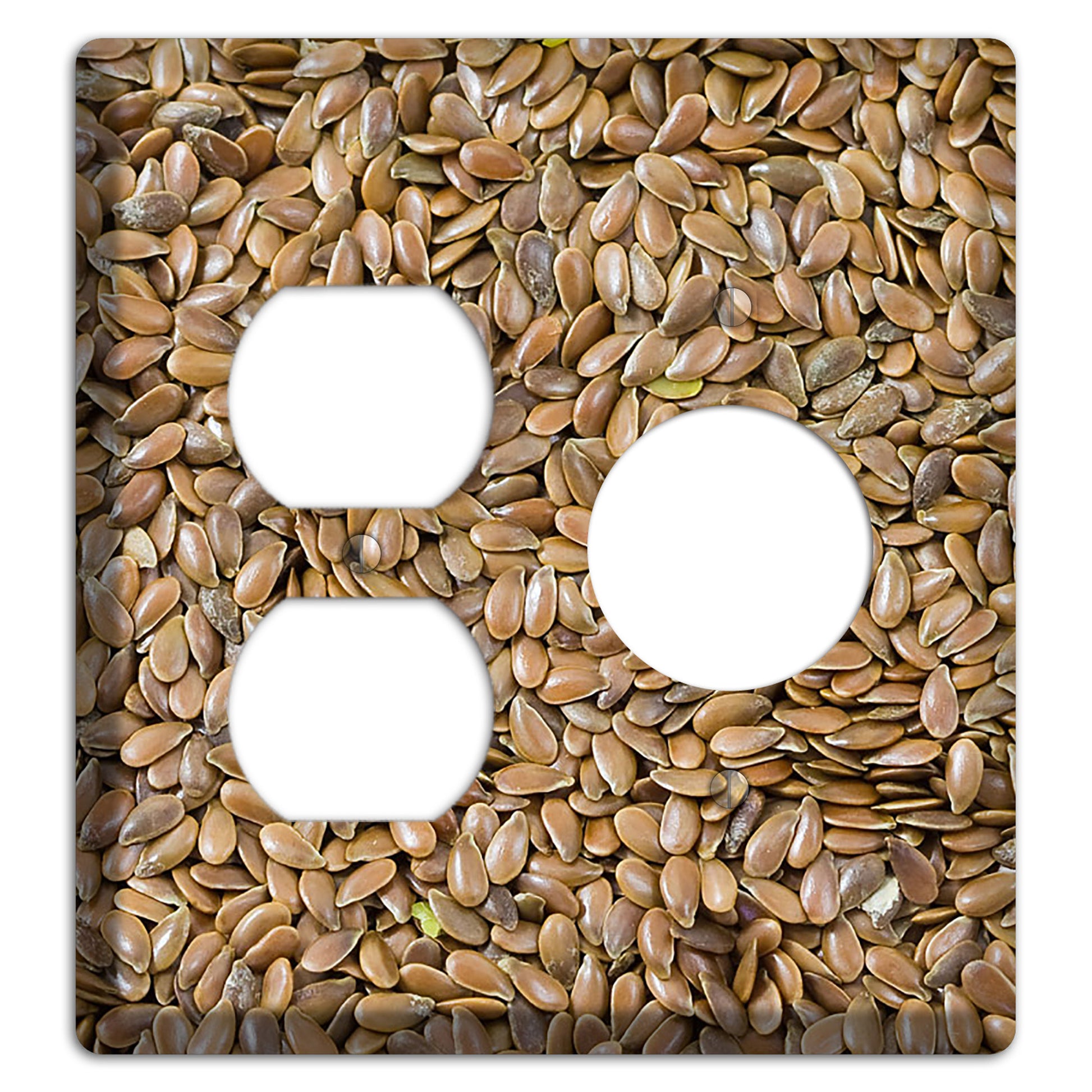 Flax Duplex / Receptacle Wallplate