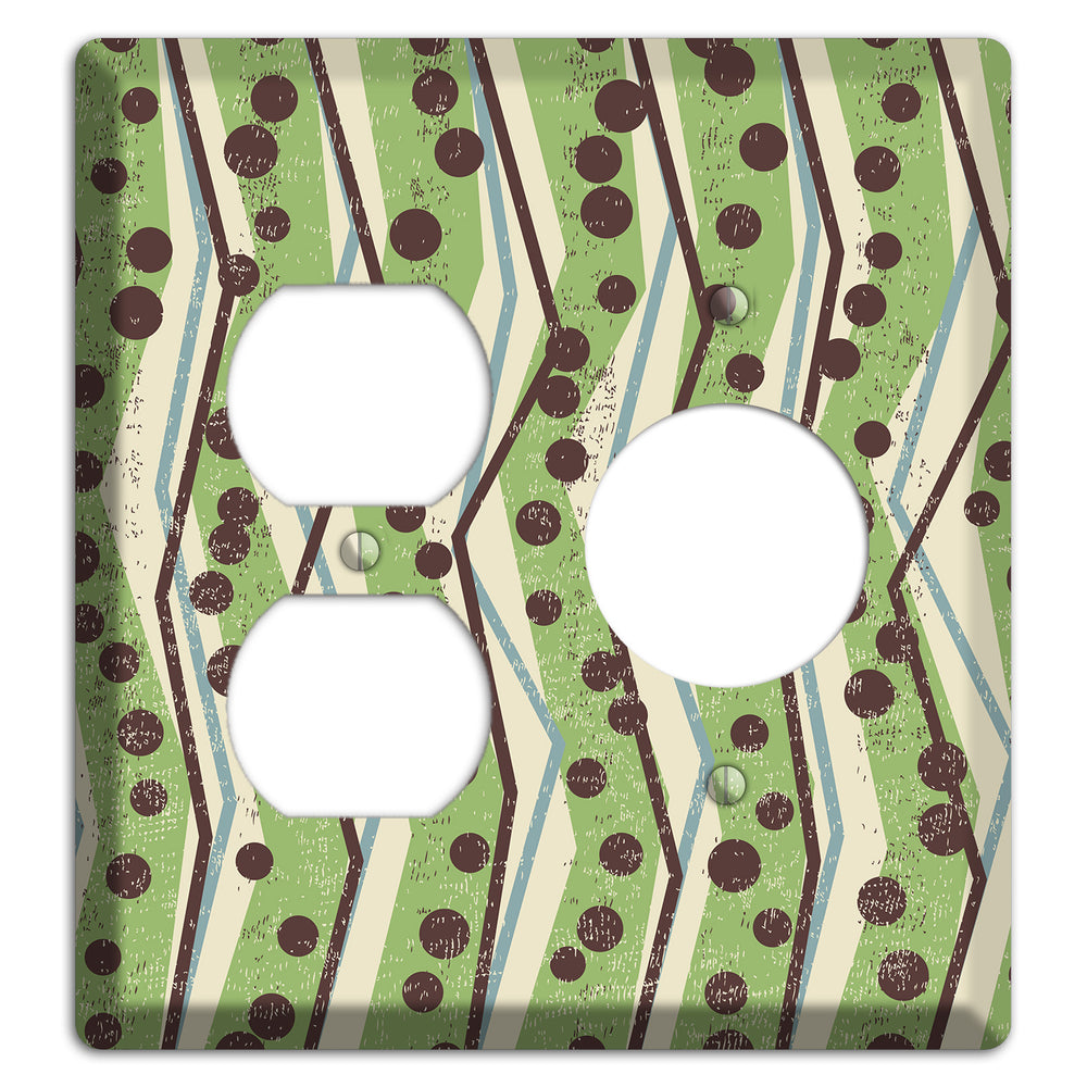 Coffee Plantation Duplex / Receptacle Wallplate