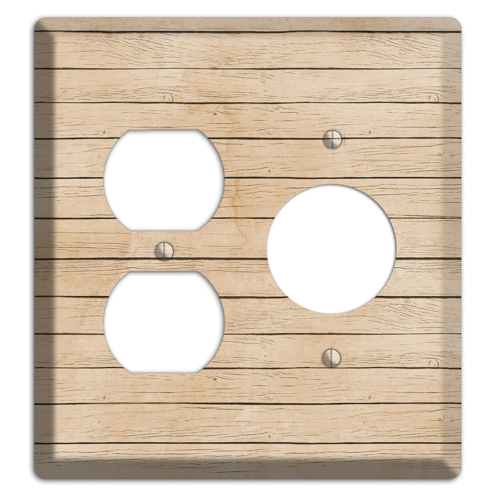 Akaroa Neutral Texture Duplex / Receptacle Wallplate