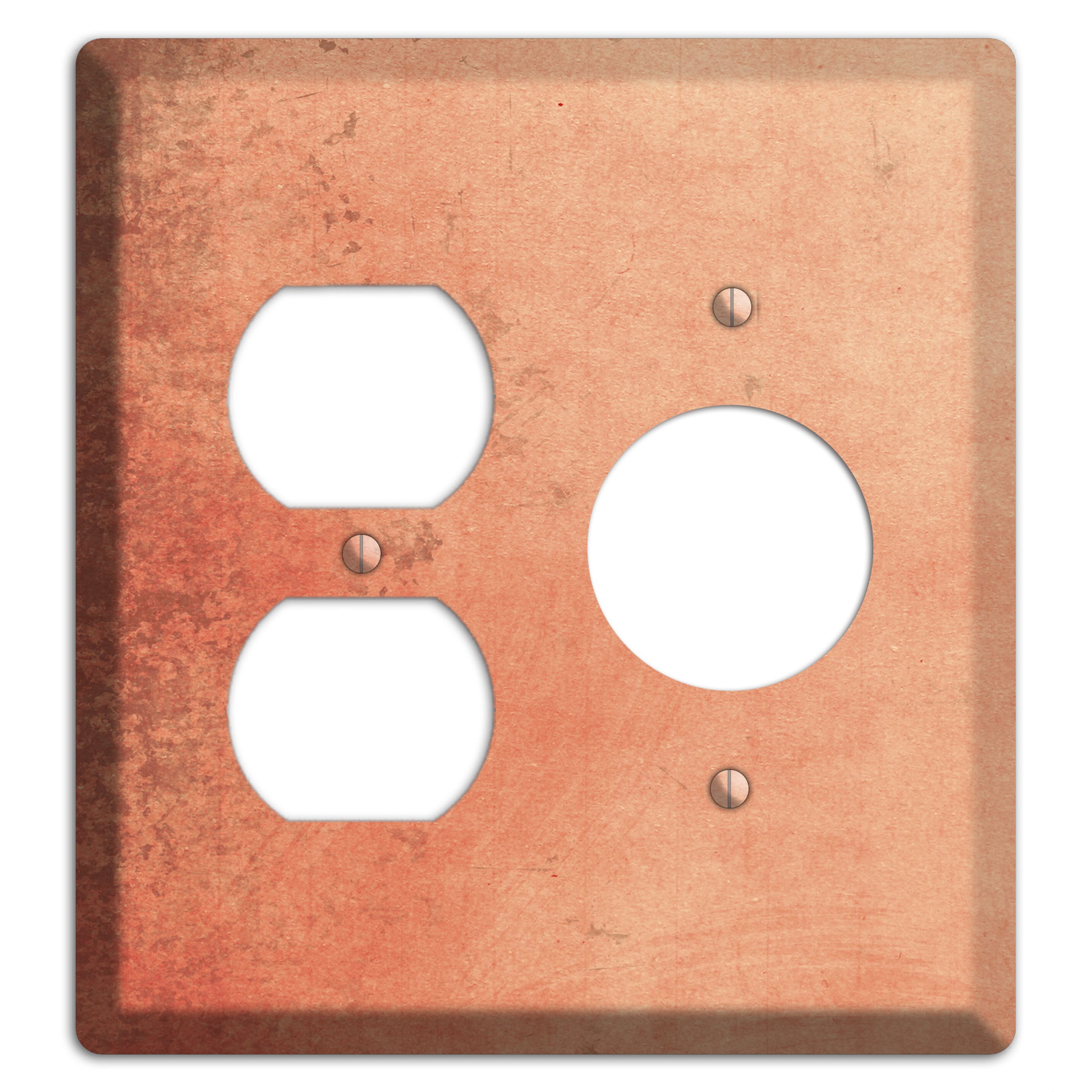 Tonys pink Vintage Grunge Duplex / Receptacle Wallplate