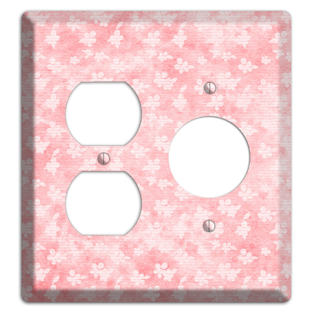 Abbey Soft Coral Duplex / Receptacle Wallplate