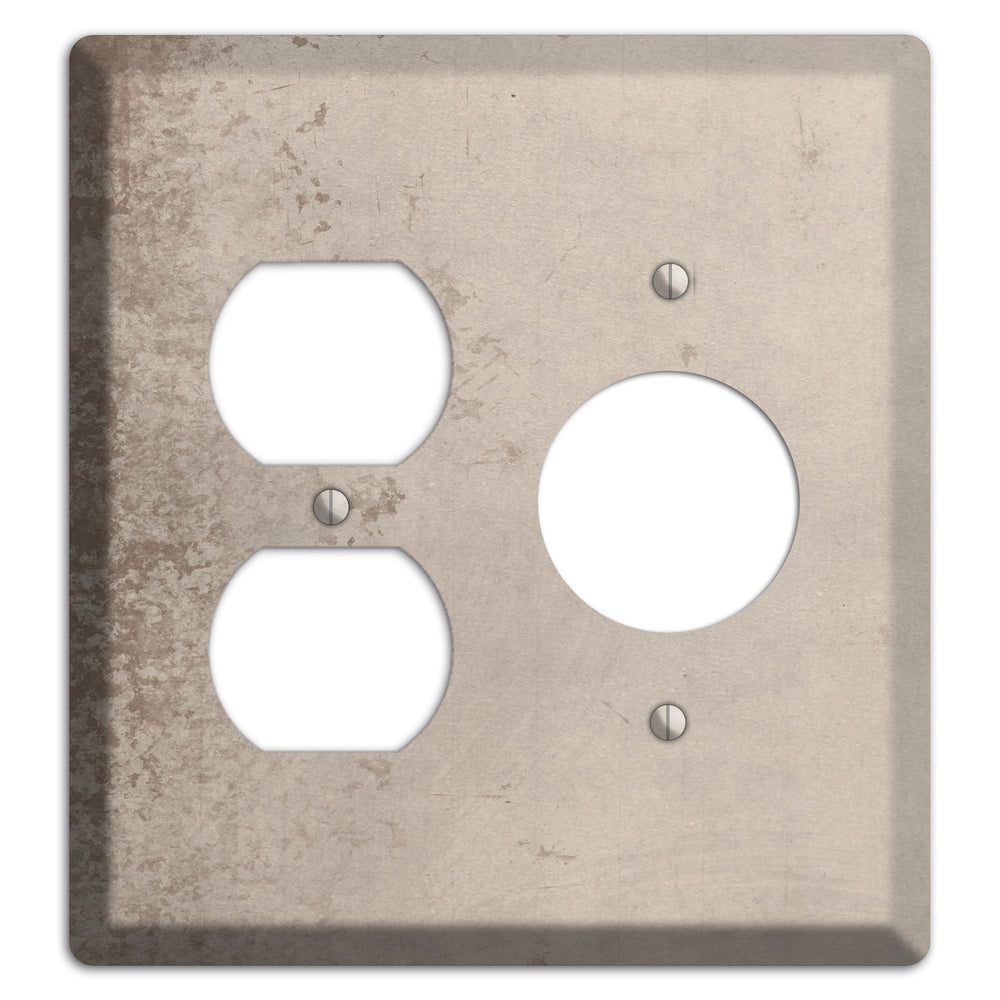 Sisal Vintage Grunge Duplex / Receptacle Wallplate