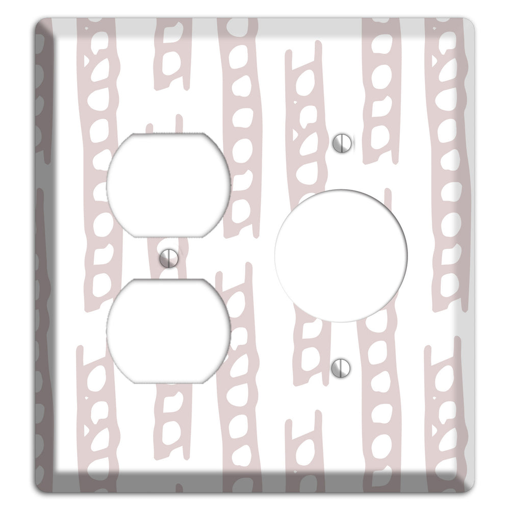 Abstract 27 Duplex / Receptacle Wallplate