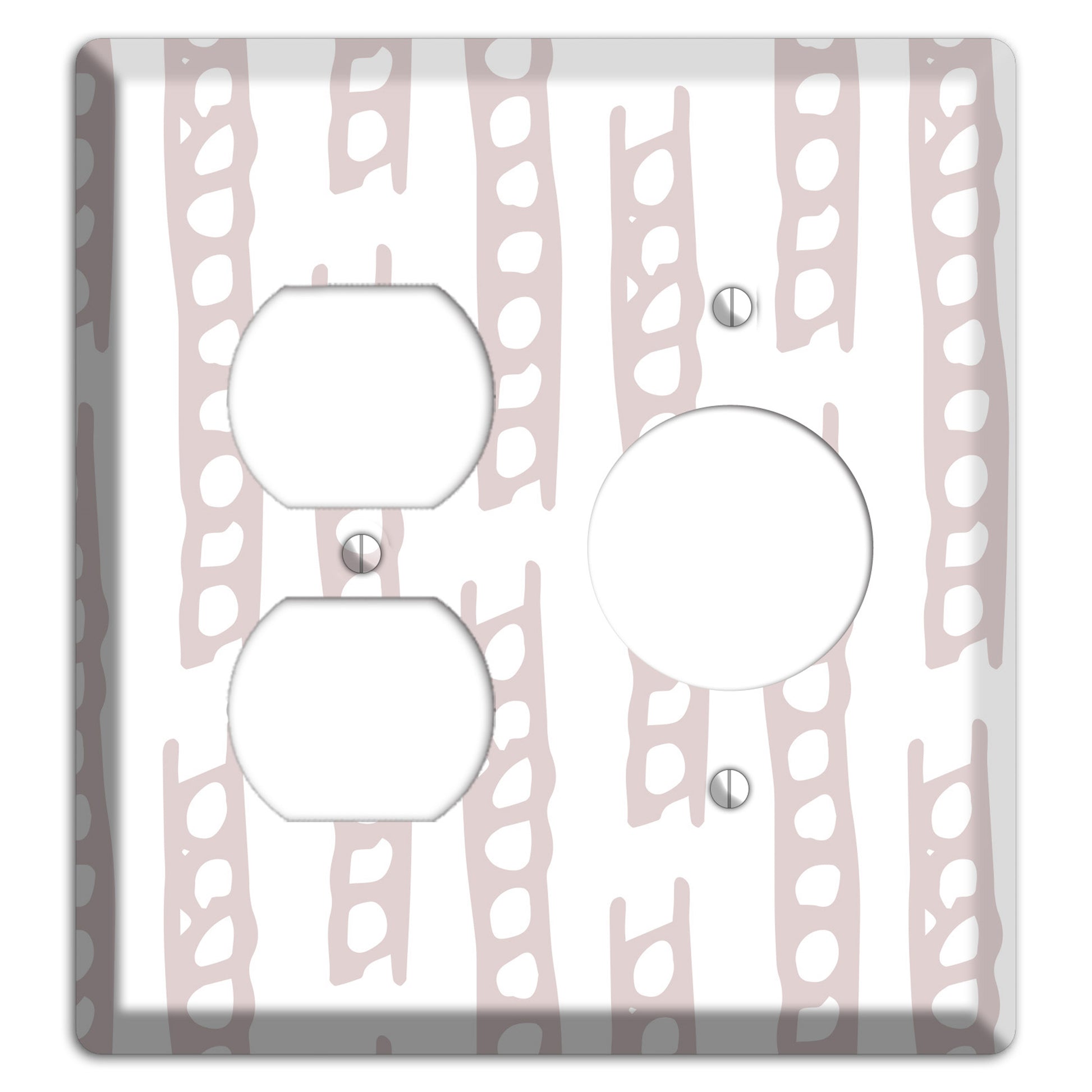 Abstract 27 Duplex / Receptacle Wallplate