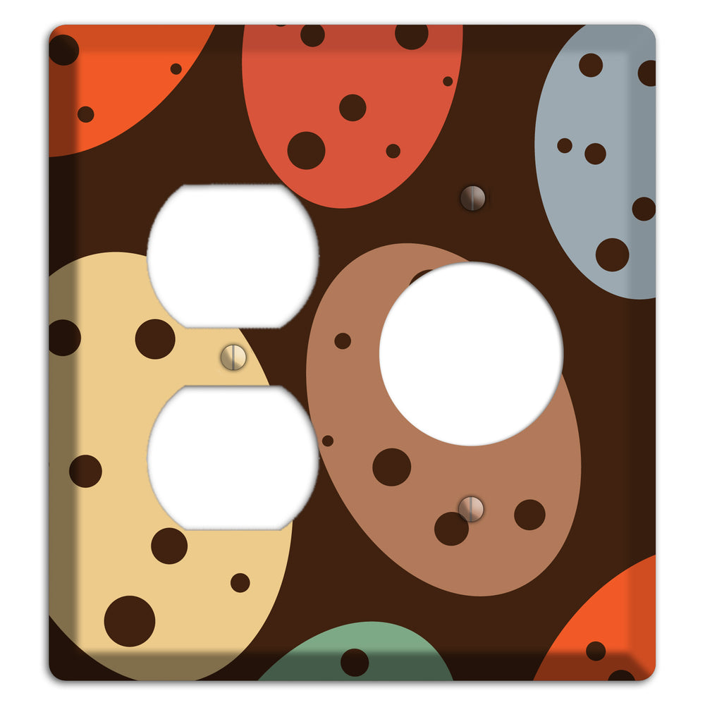 Brown Eggs Duplex / Receptacle Wallplate