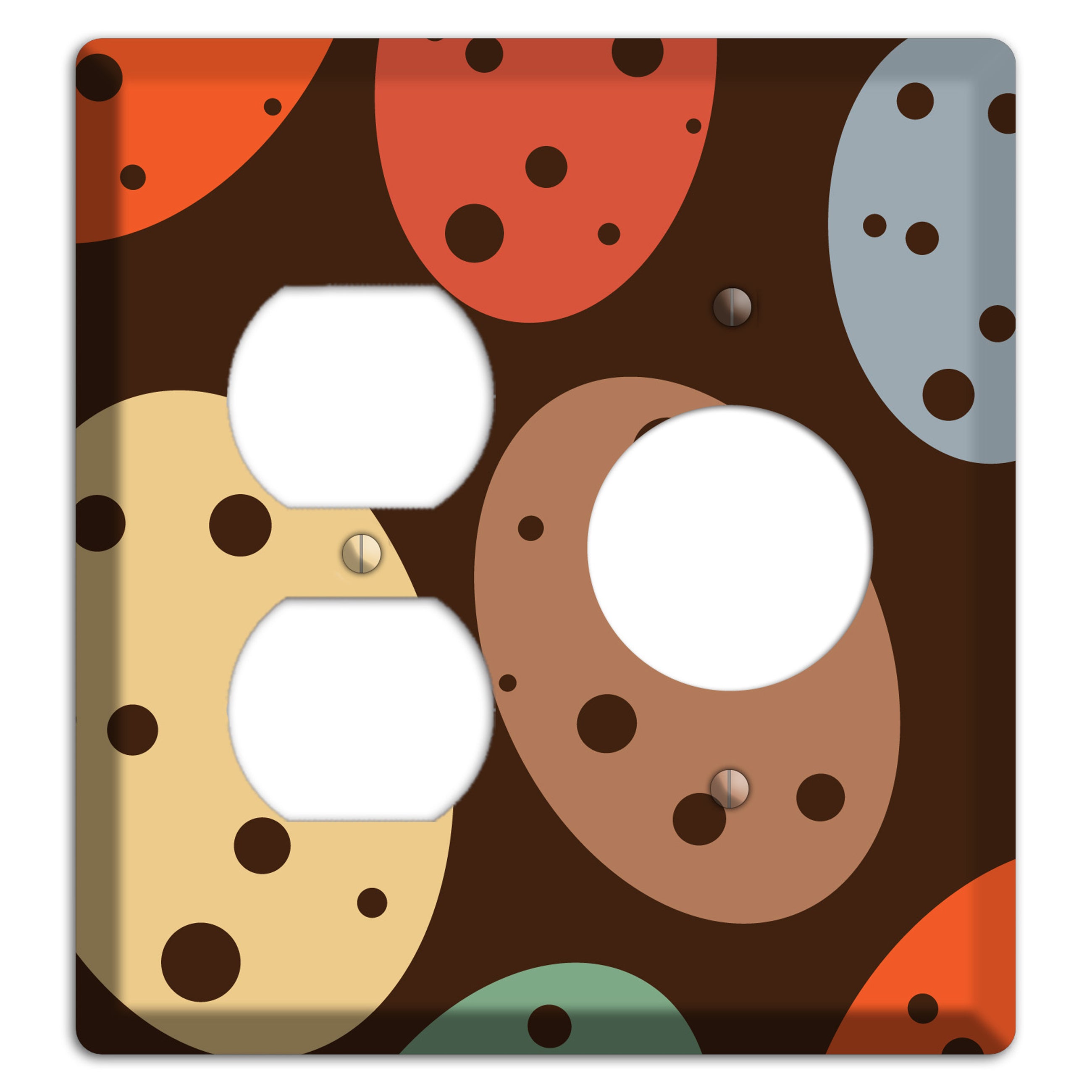 Brown Eggs Duplex / Receptacle Wallplate