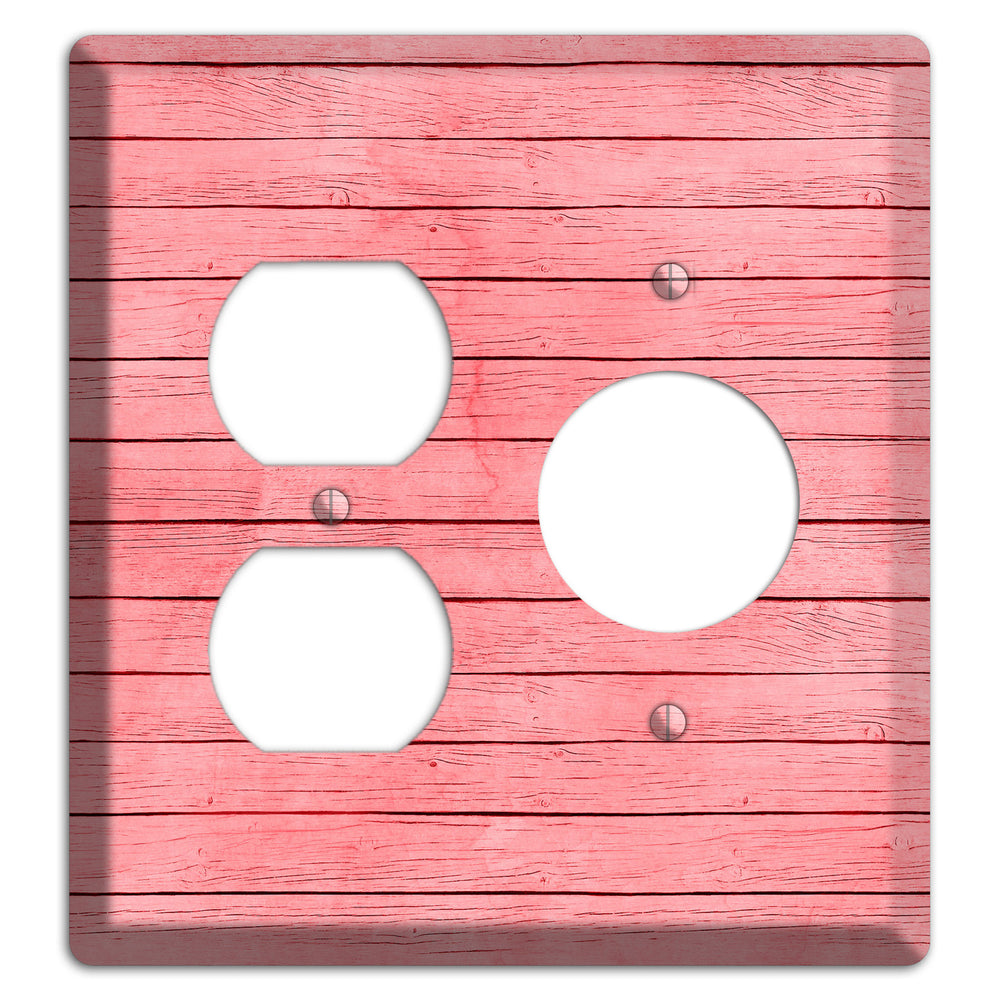 Sea Pink Soft Coral Duplex / Receptacle Wallplate