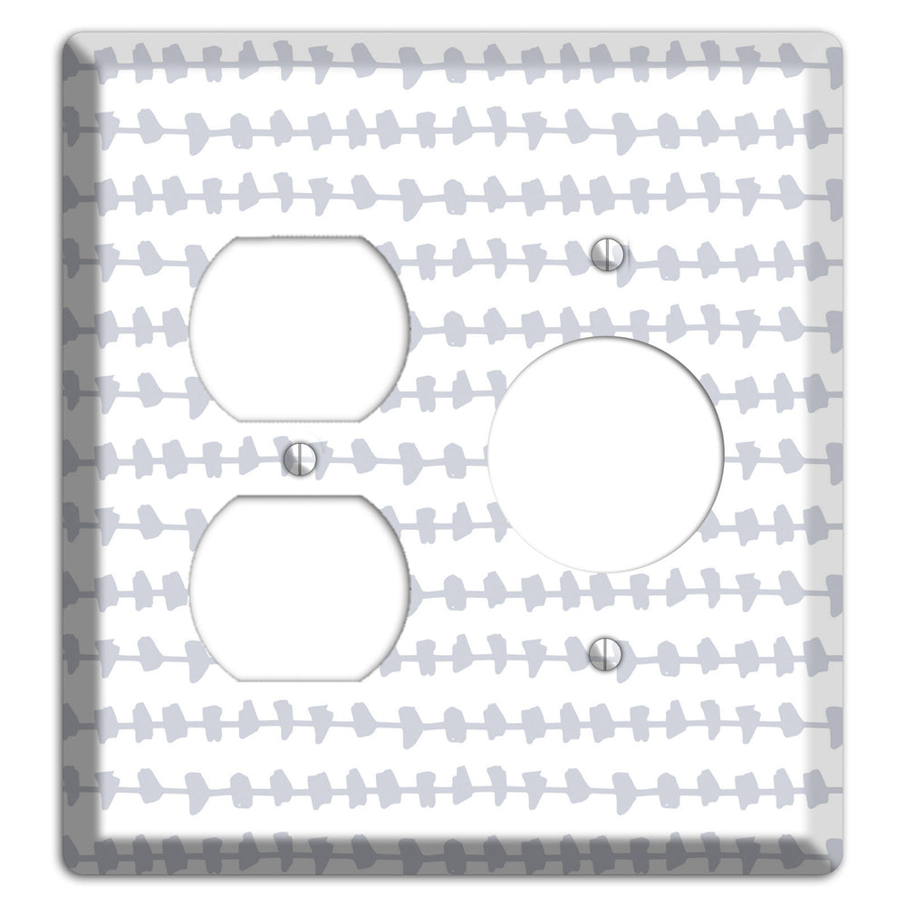 Abstract 17 Duplex / Receptacle Wallplate