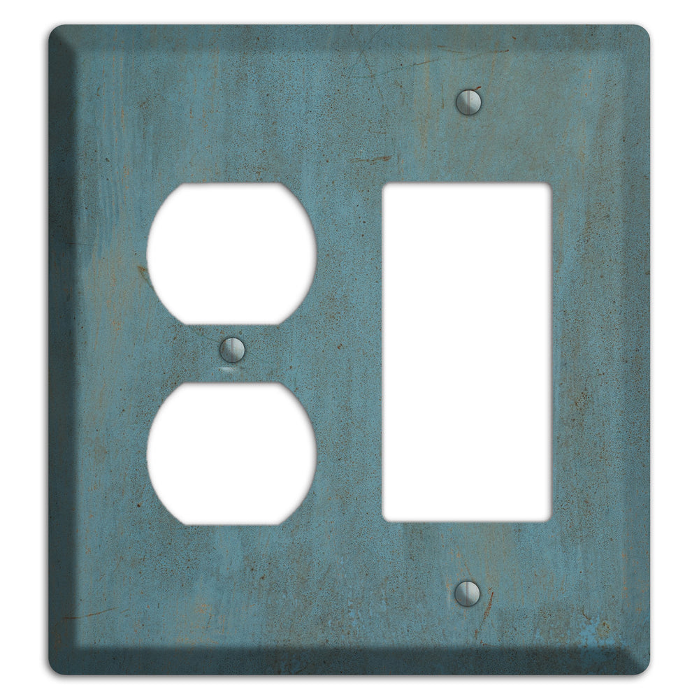 Slate Concrete Duplex / Rocker Wallplate