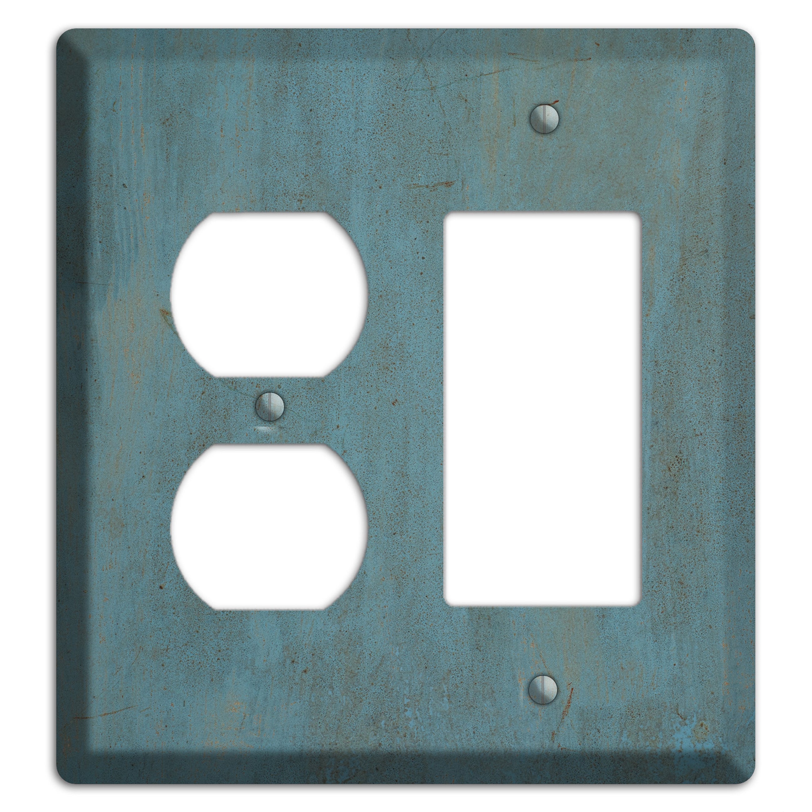 Slate Concrete Duplex / Rocker Wallplate