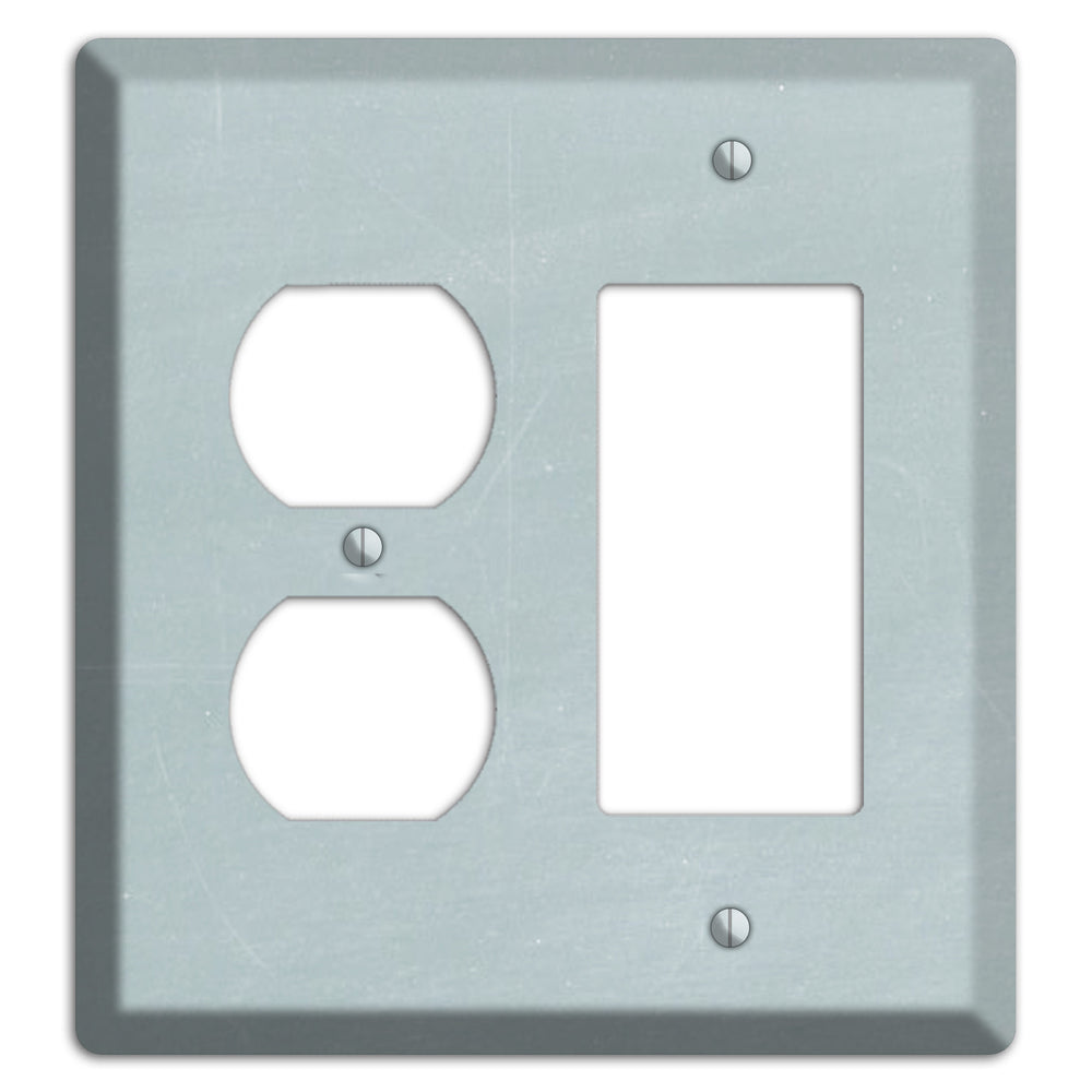 Chalk Light Blue Duplex / Rocker Wallplate