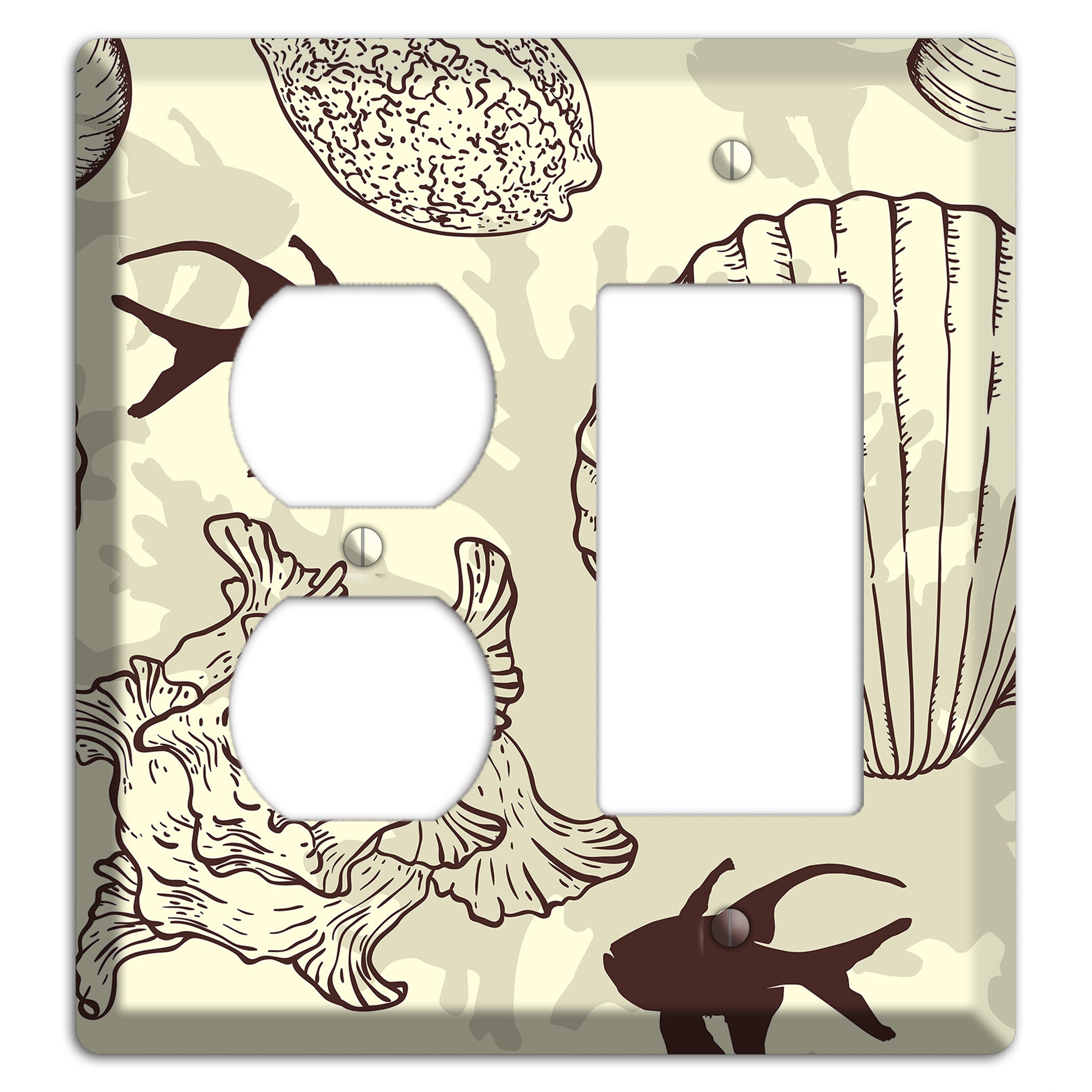 Shells 4 Duplex / Rocker Wallplate
