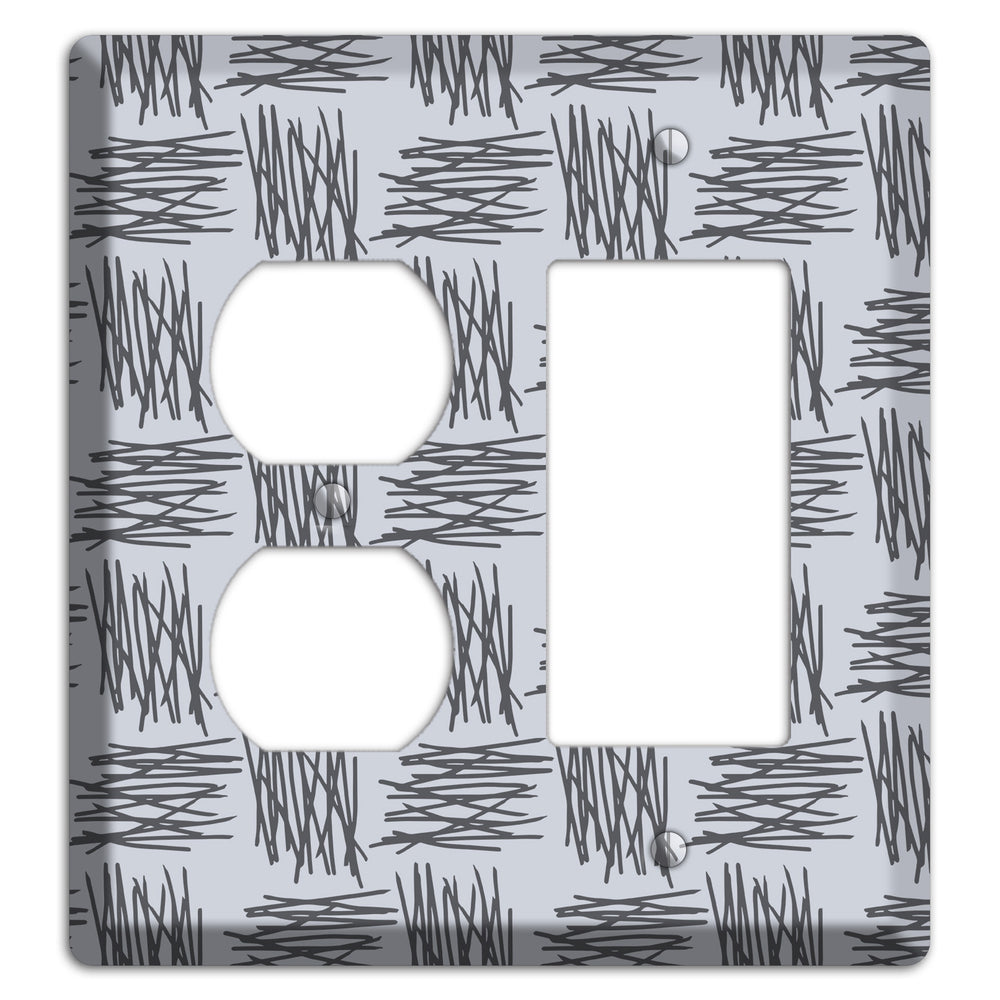 Abstract 10 Duplex / Rocker Wallplate