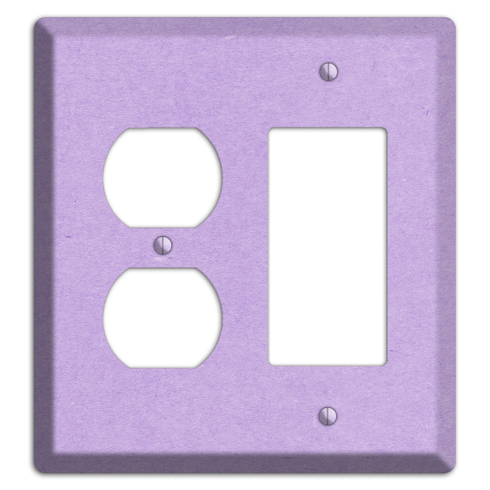 Wisteria Kraft Duplex / Rocker Wallplate
