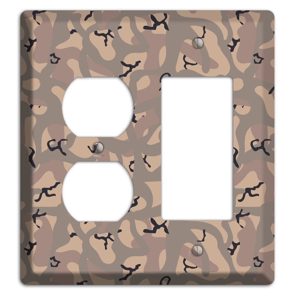 Urban Tracks Camo Duplex / Rocker Wallplate
