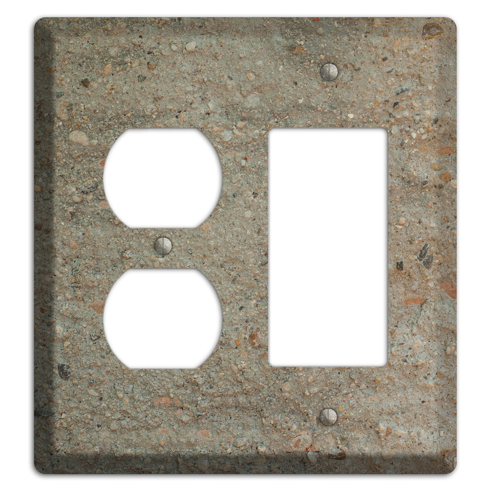 Plaster 1 Duplex / Rocker Wallplate