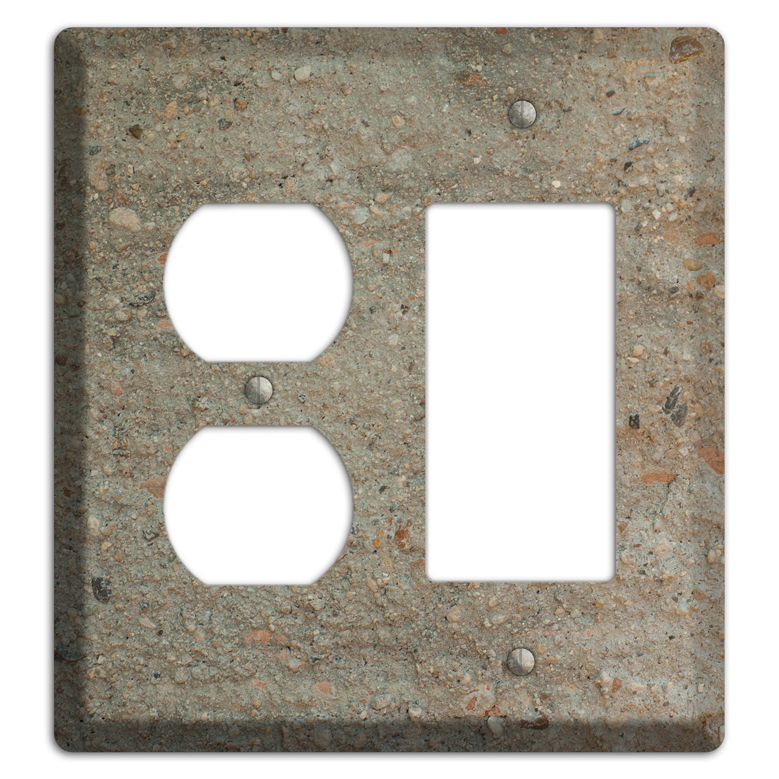 Plaster 1 Duplex / Rocker Wallplate