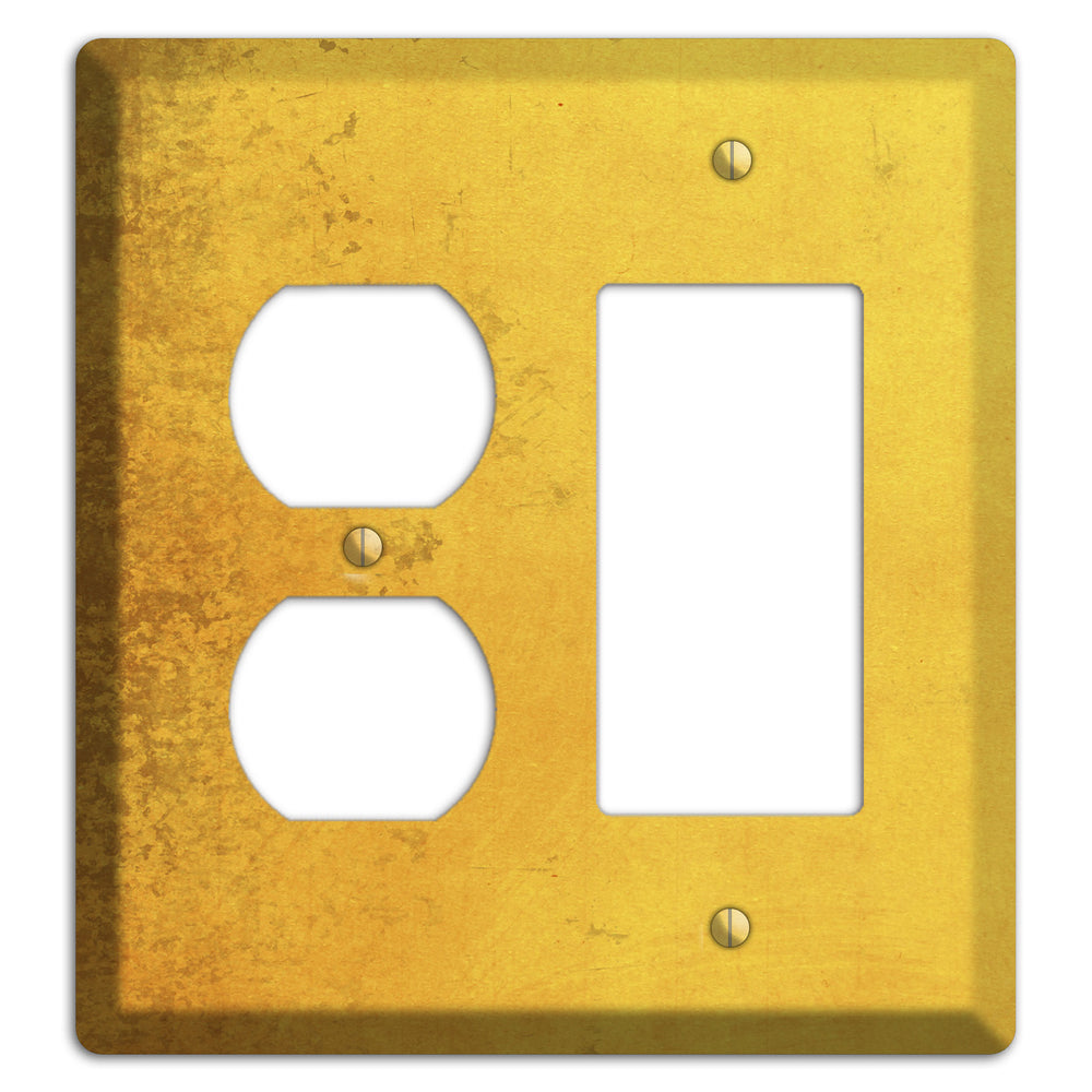 Abbey Vintage Grunge Duplex / Rocker Wallplate