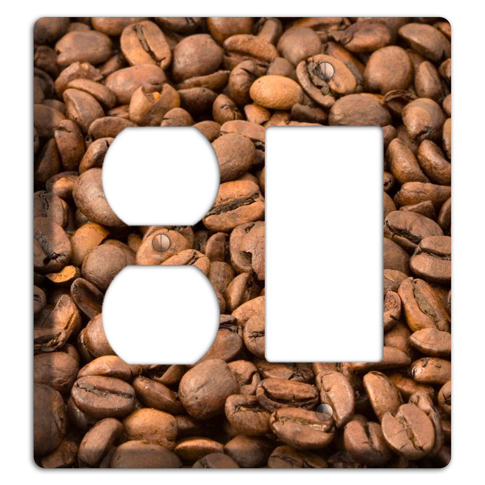 Coffee Duplex / Rocker Wallplate