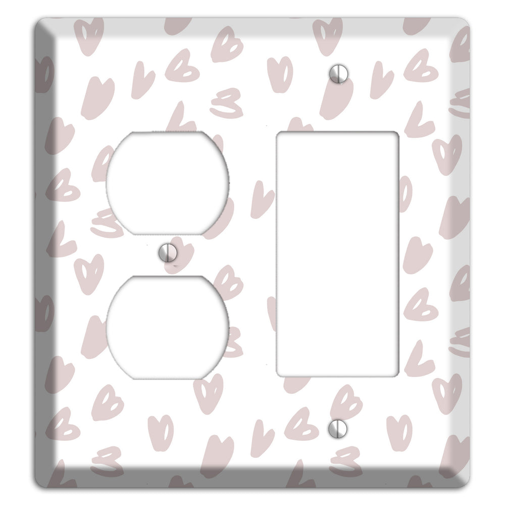 Abstract 21 Duplex / Rocker Wallplate