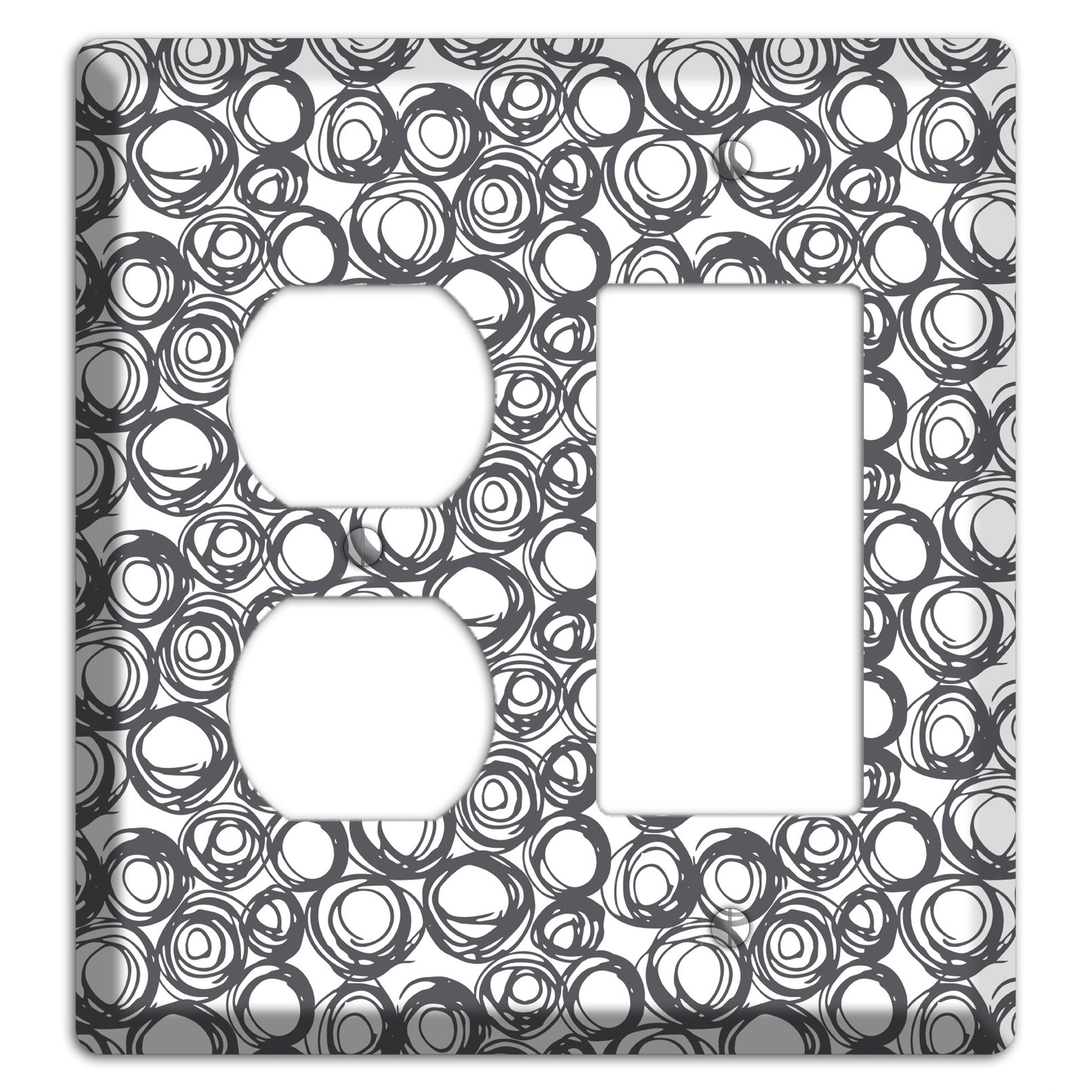 Abstract 24 Duplex / Rocker Wallplate
