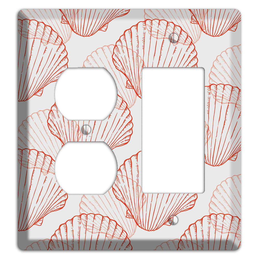 Shells 5 Duplex / Rocker Wallplate
