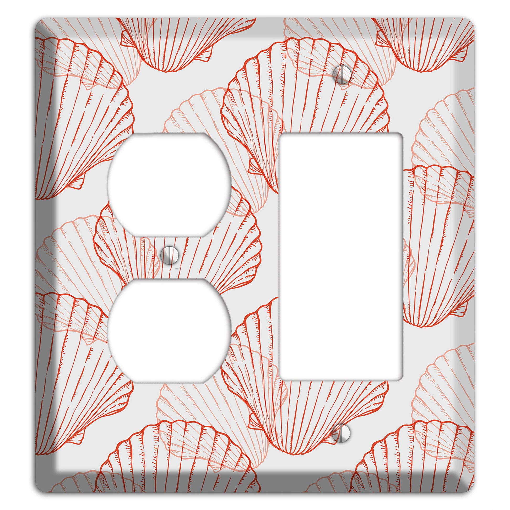 Shells 5 Duplex / Rocker Wallplate