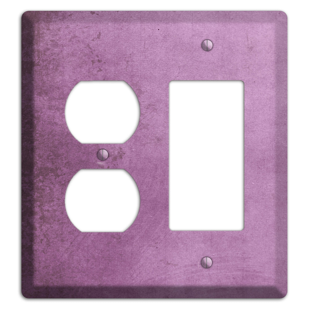 Bouquet Vintage Grunge Duplex / Rocker Wallplate