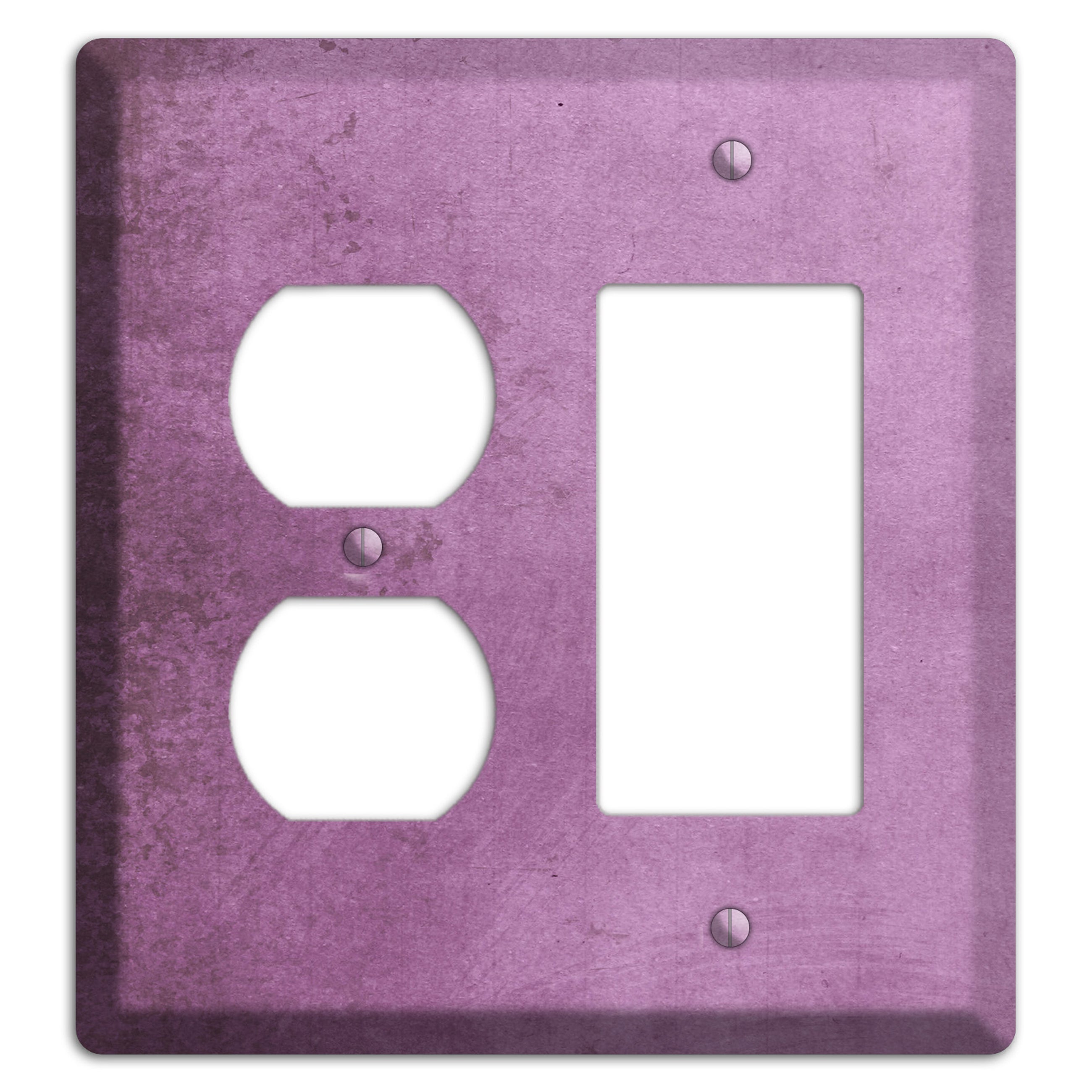 Bouquet Vintage Grunge Duplex / Rocker Wallplate